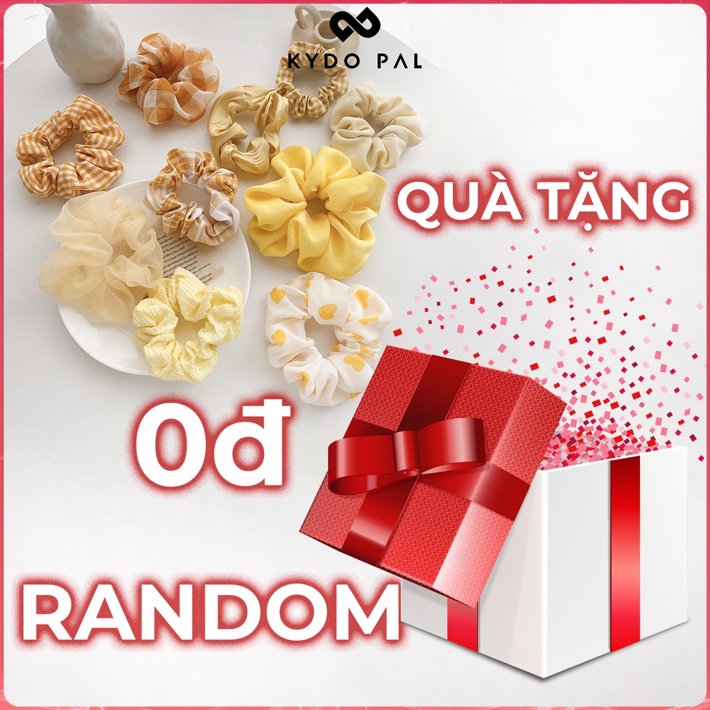 Dây cột tóc Scrunchies búi tóc vải dễ thương phong cách Hàn Quốc MT2 - Phụ kiện tóc nữ 2021