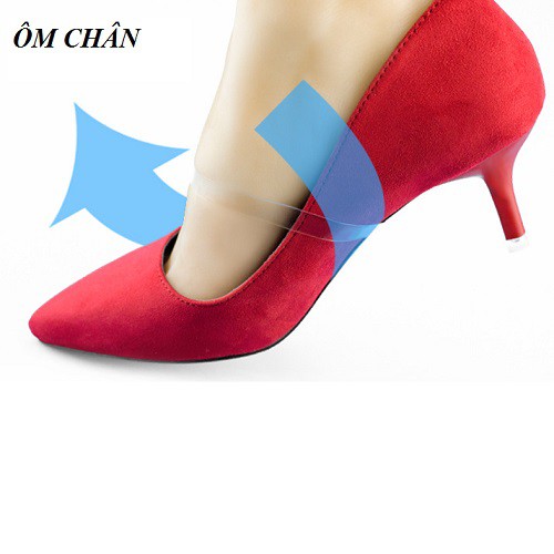 [CÓ SẴN] Quai giày ẩn bằng silicon trong suốt giúp giữ giày ôm chân không bị tuột giày khi mang giày cao gót nữ - PK11