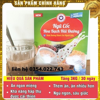 Bột ngũ cốc tăng cân Hoa Bạch Hải Đường 500gram