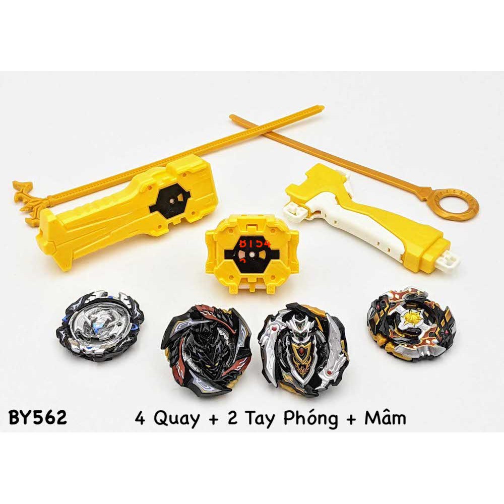 Bộ Con Quay BEYBLADE BRUST Có Tay Cầm + Mâm Đấu Lớn_Nhiều mẫu