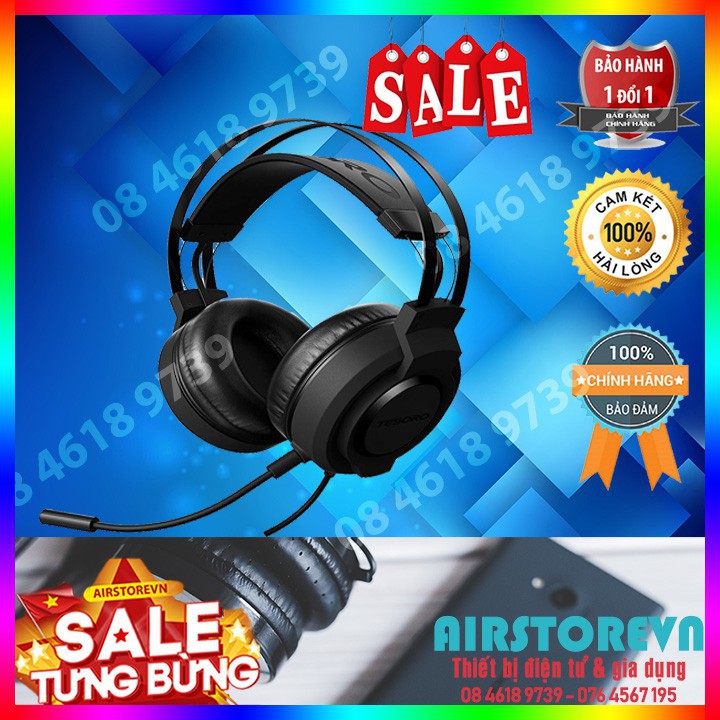 Headphone chuyên game Tesoro Olivant A2 Pro Virtual 7.1- 1 đổi 1 trong 7 ngày