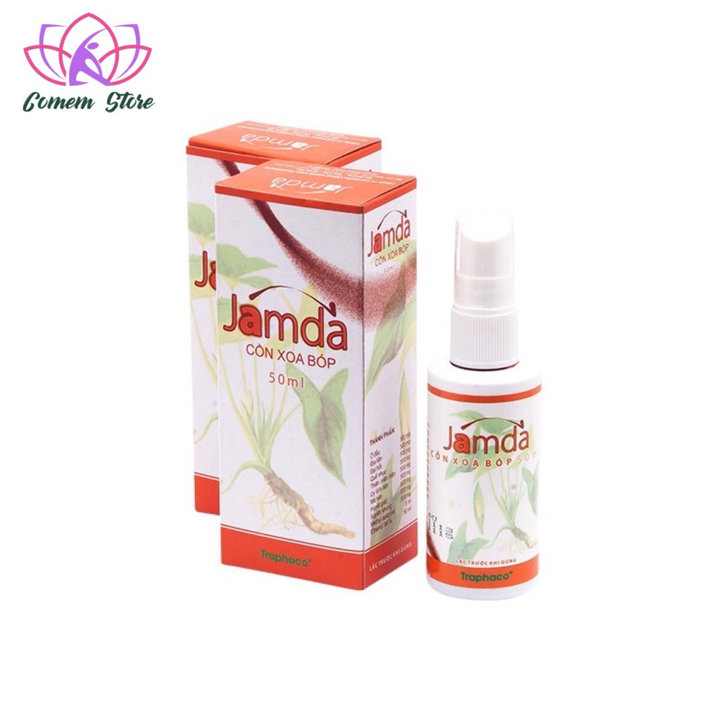 CỒN XOA BÓP JAMDA 50ml