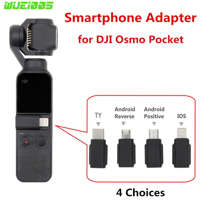 Đầu nối chuyển đổi Micro USB TYPE-C IOS cho máy quay cầm tay OSMO Gimbal