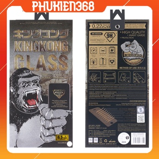 Kính Cường Lực, dán màn hình chính hãng 3D KingKong cho iphone 7/8/7plus/8plus/12/12Pro/12ProMax/13/13pro