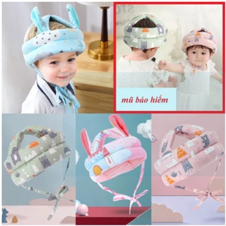 Mũ bảo vệ đầu cho bé nhiều họa tiết đáng yêu