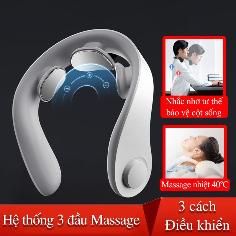 [NEW MODEL] Máy massage cổ thông minh Jeeback G6 / G5 - 4 Chế Độ - 8/10 Cường Độ Massage xung điện