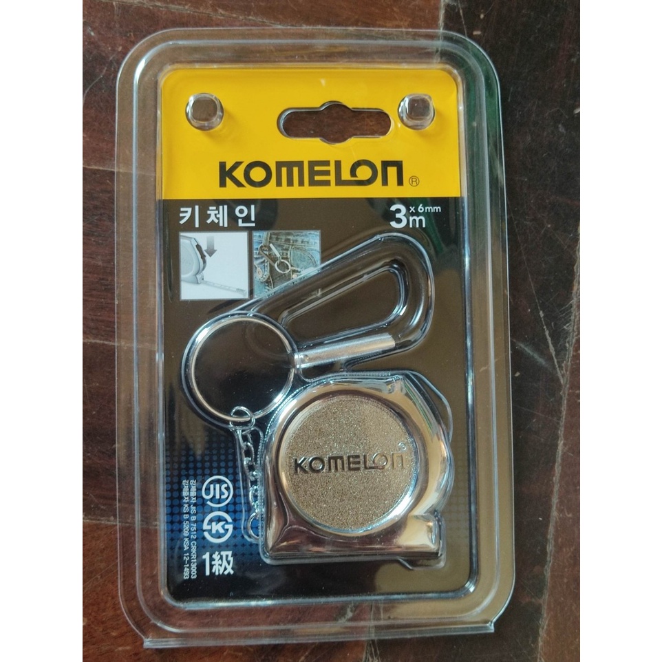Thước cuộn_thước dây, thước dây kéo mini Komelon KMC-74K- 3M cao cấp Hàn Quốc