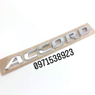 Chữ ACCORD dán thân xe hàng cao cấp