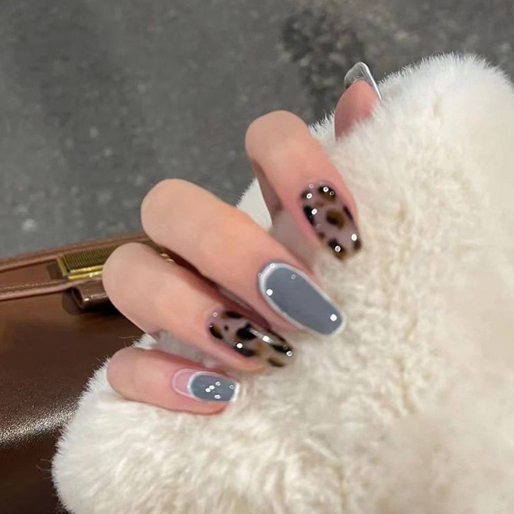 Hộp 24 Móng Tay Giả Lấp Lánh