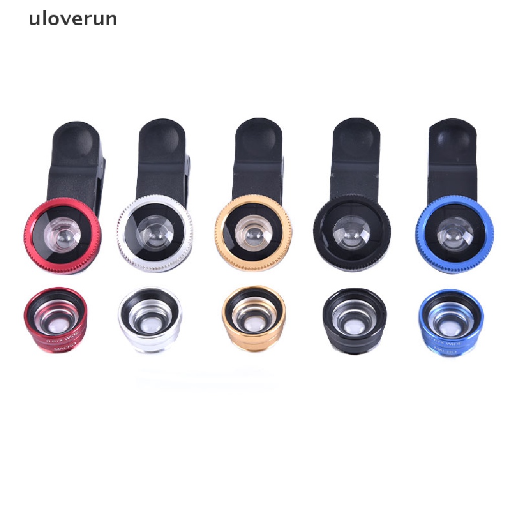 Thấu Kính Góc Rộng + Macro + Ống Kính 3 Trong 1 Dành Cho Điện Thoại