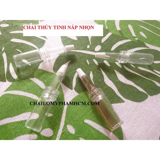 CHAI THỦY TINH NẮP NHỌN