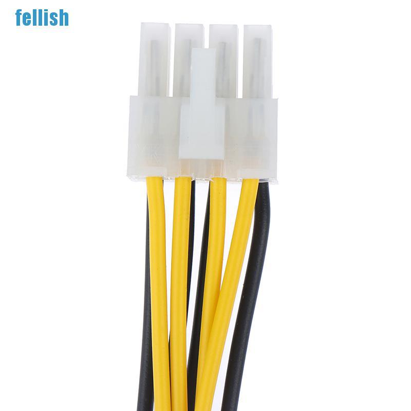 Dây Cáp Nguồn Chuyển Đổi 4pin Sang 8pin Cho Bo Mạch Chủ Cpu | BigBuy360 - bigbuy360.vn