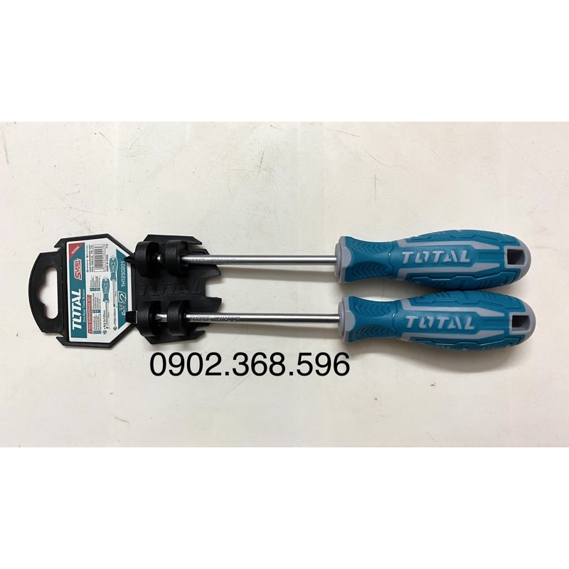 Bộ tua vít 2 cây bake và dẹp TOTAL THT250201
