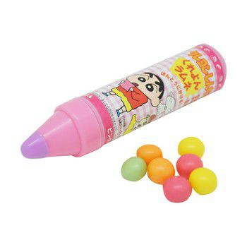 ( Bán sỉ ) Lốc 12 cây Kẹo bút chì màu Shin Crayon 15gr