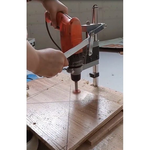 Bộ khung, giá đỡ máy khoan điện, khoan bàn mini