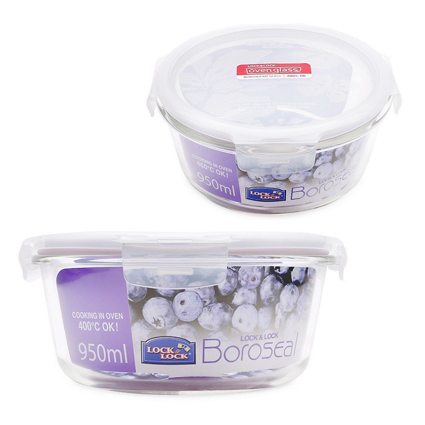 Đĩa / Thố / Tô trộn Thủy Tinh Lock & Lock chính hãng