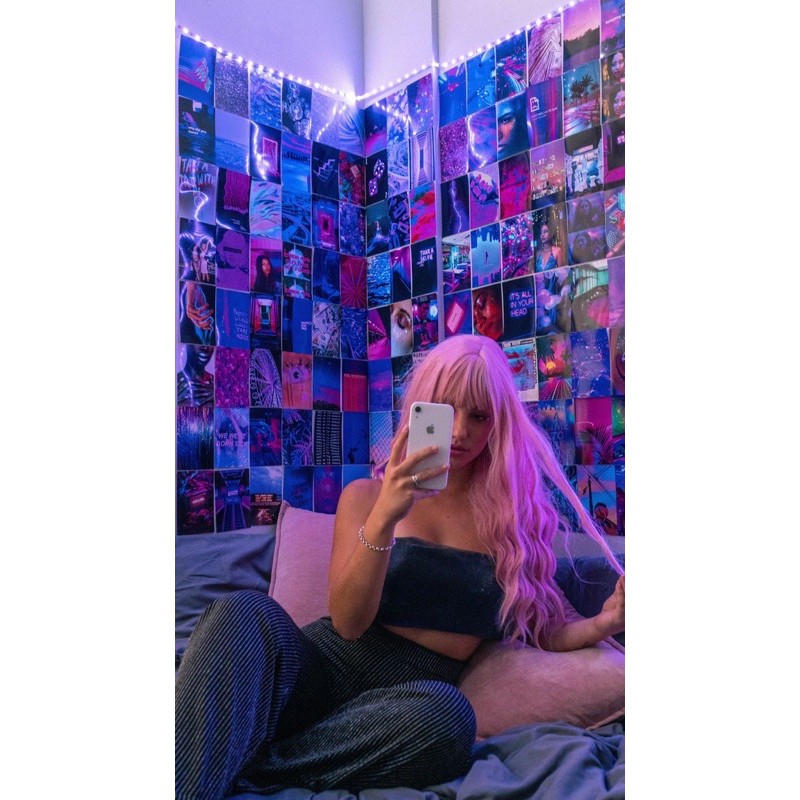 Wall collage pótcard dán tường trang trí decor phòng ngủ- style Euphoria