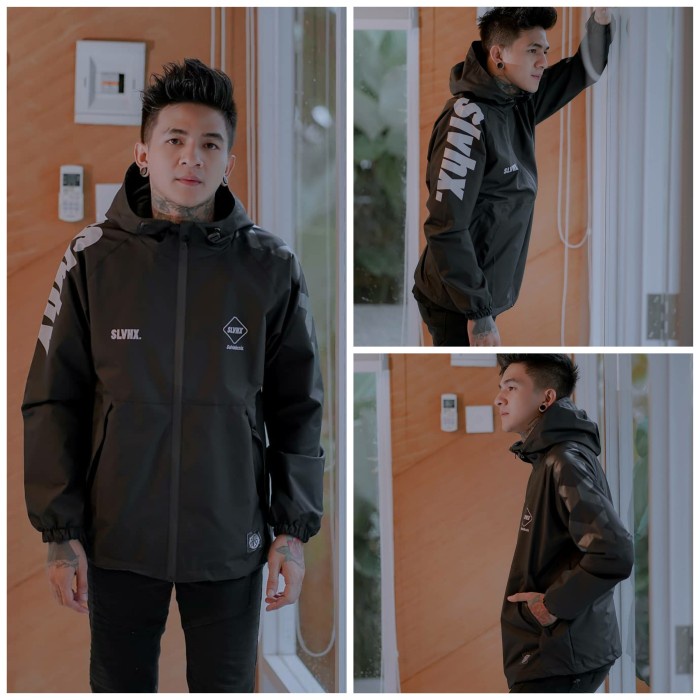 Áo khoác dù SALVIO HEXIA TRIPLE X 2021 Disstro cho nam