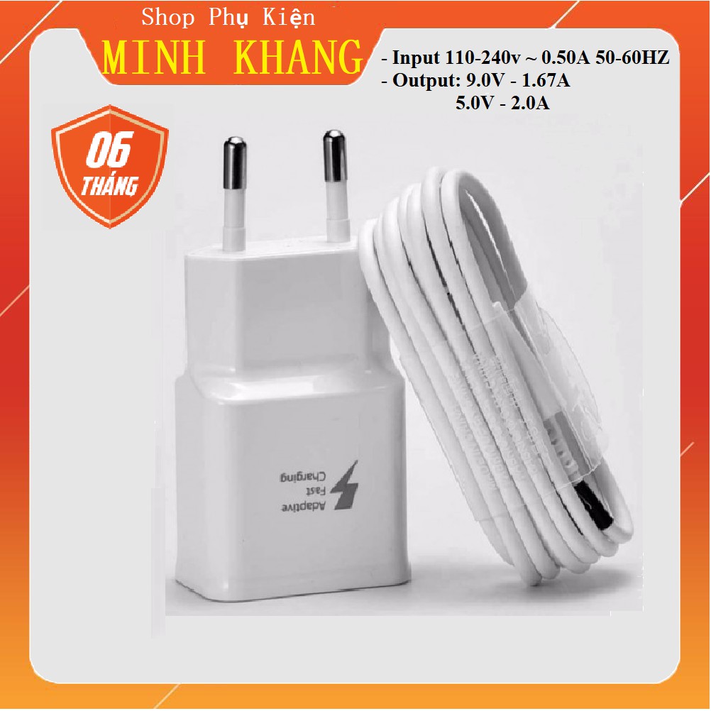 [Giảm Giá 40%] Bộ Củ Cáp Sạc Nhanh 2.0 Chính Hãng SamSung Chân Sạc Micro - Bảo Hành 6 Tháng- Chống Cháy Nổ, Loạn Cảm Ứng