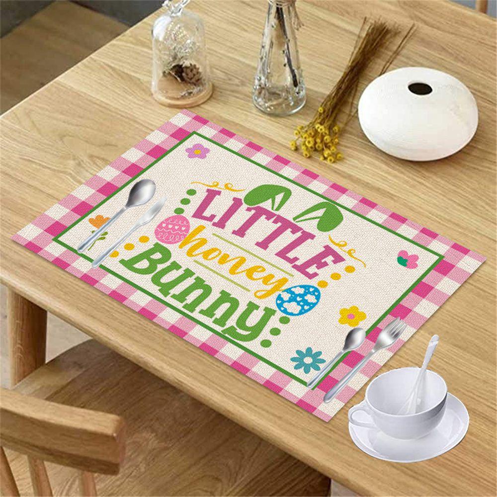 Tấm Lót Bàn Ăn Cách Nhiệt Chống Trượt Họa Tiết Hoạt Hình Dễ Thương