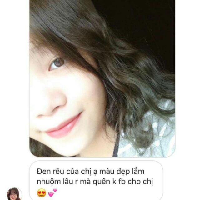 Thuốc nhuộm tóc màu RÊU ĐEN kèm trợ dưỡng | BigBuy360 - bigbuy360.vn