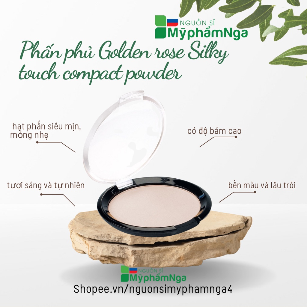 Phấn phủ Golden rose Silky touch compact powder