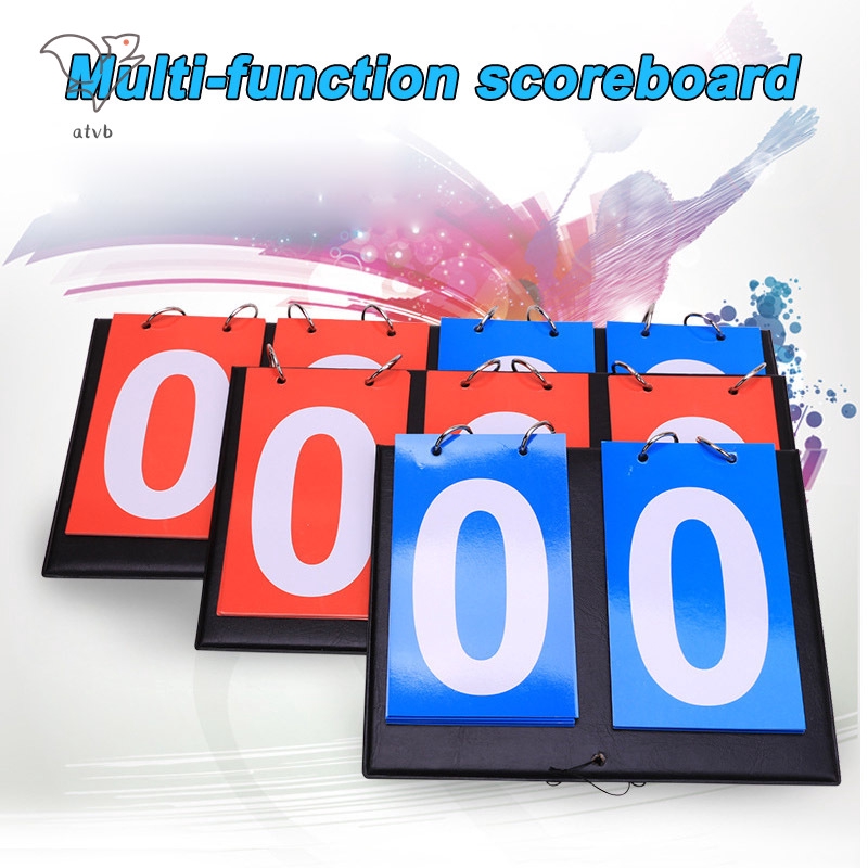 Bảng điểm nhiều ký tự chuyên dùng cho tennis/bóng rổ/cầu lông/đá bóng