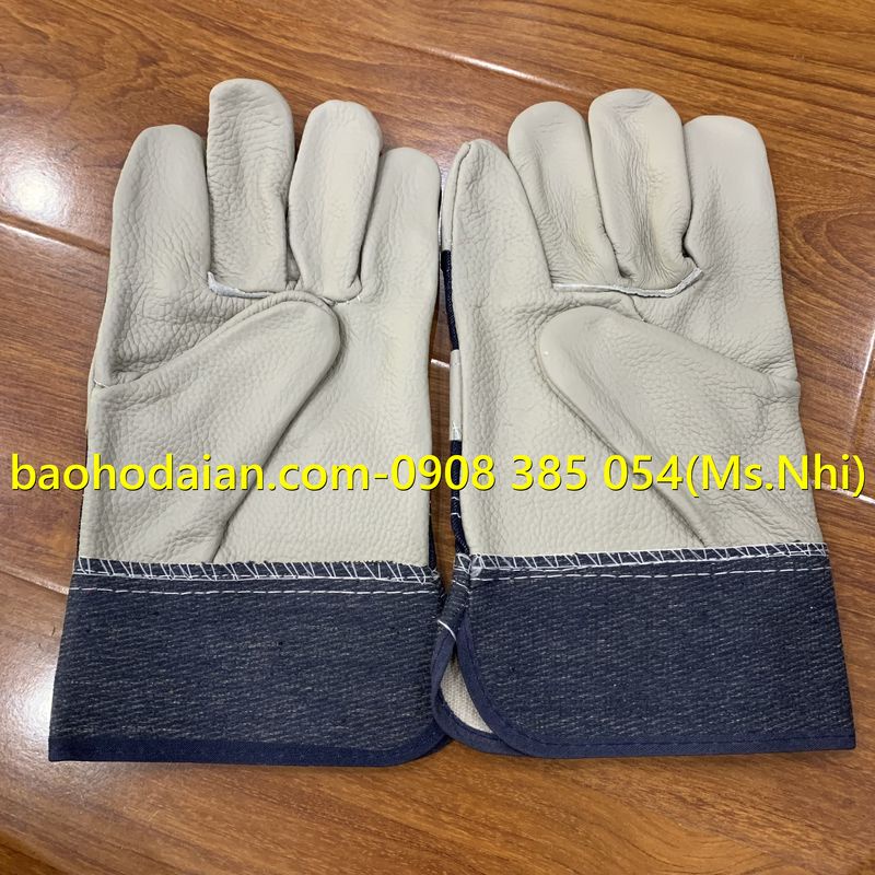 Găng tay da chống tia lửa và bức xạ nhiệt Usafety US-GL-P019