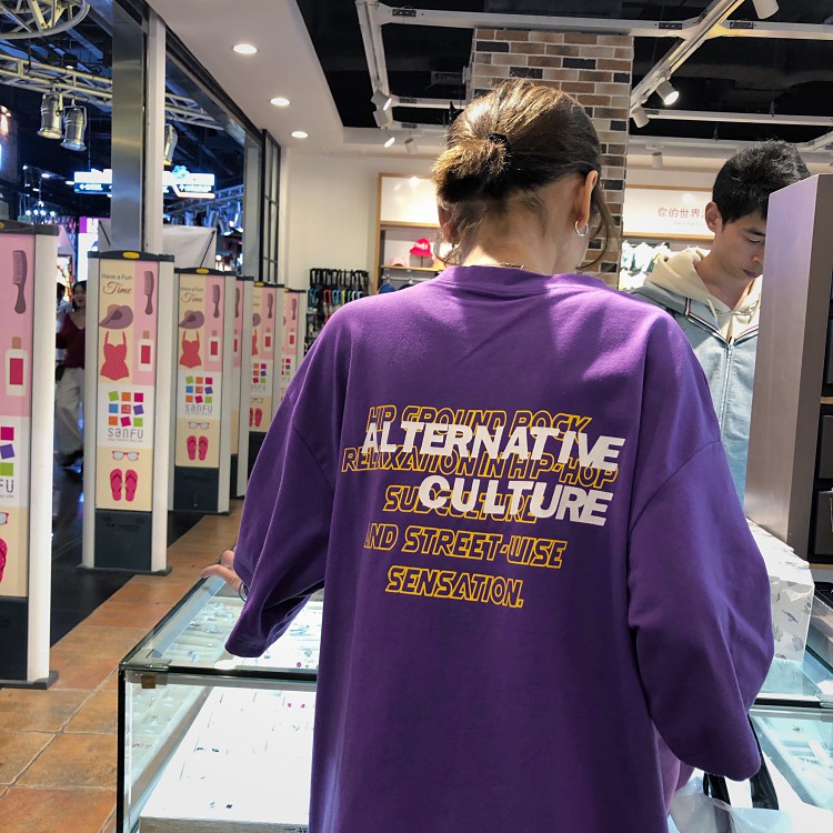 Áo thun tay lỡ form rộng Yinxx, áo phông Unisex ATL923