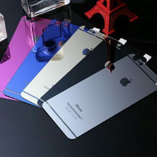 Cường Lực 2 Mặt iphone 5 Tráng Gương Màu