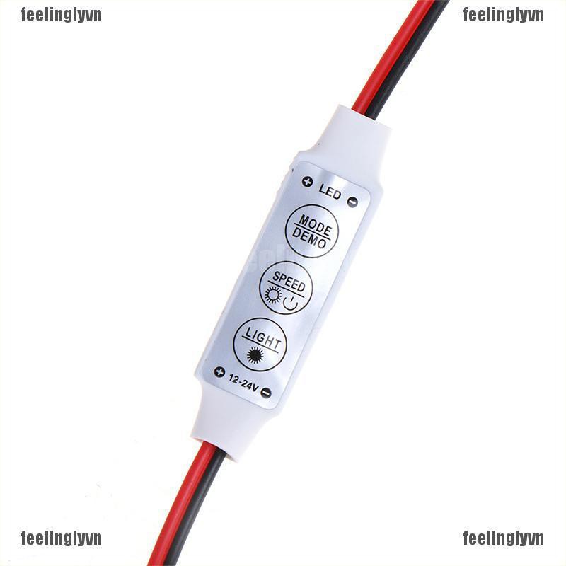 1 Bộ Điều Khiển Độ Sáng Đèn Led Dc5-24V Mini 3 Phím