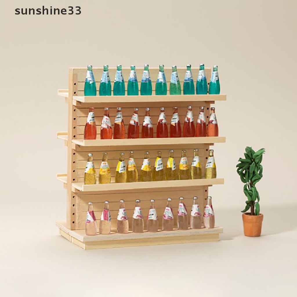 Kệ Để Đồ Hai Mặt Mini Tỉ Lệ 1: 12 Trang Trí Nhà Búp Bê