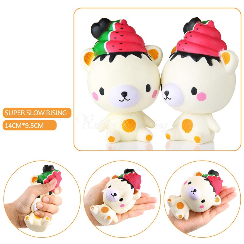 Đồ chơi bóp Squishy hình que kem dễ thương