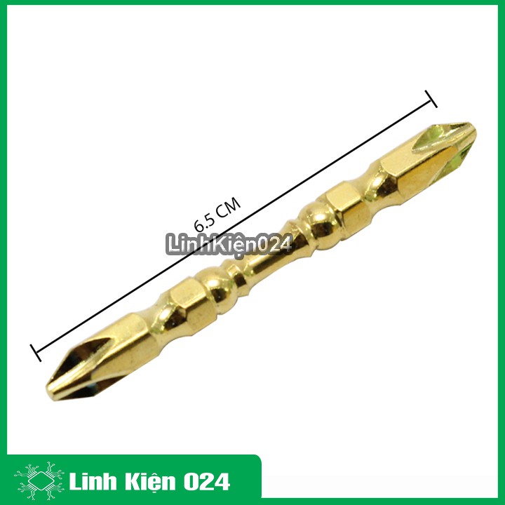 Hộp 10 Mũi Vặn Vít Mạ Vàng Cao Cấp