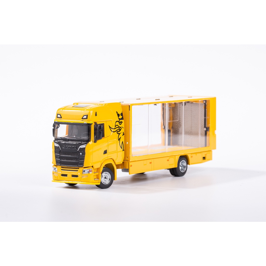 Đồ chơi cho bé trẻ em figure mô hình trang trí trưng bày decor bàn làm việc cao cấp giá rẻ mô hình xe container scania G
