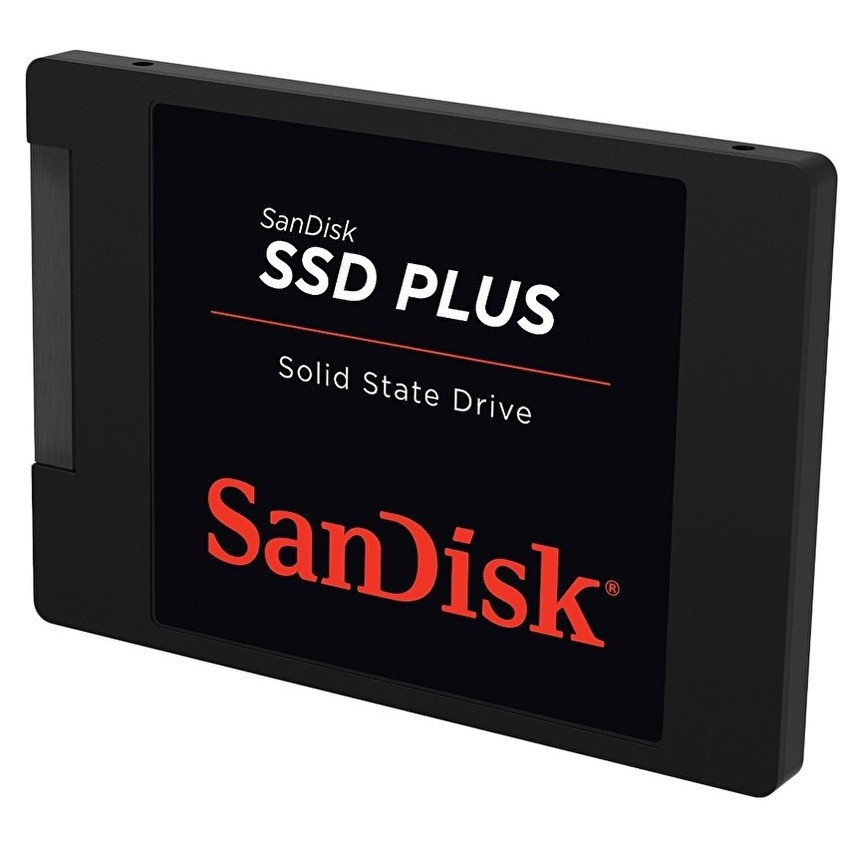 k89 Ổ cứng SSD Sandisk Plus 240GB 530MB/s (Đen) 1