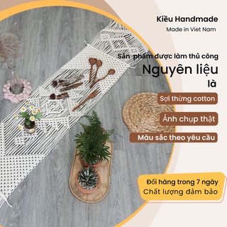 🌺 🌺  Khăn trải bàn macrame - Trang trí tân trang lại nhà cửa 🌺 🌺