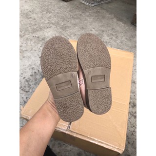 Boot nơ da lộn