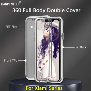 Ốp Điện Thoại TPU + PC Bảo Vệ Toàn Diện 360 Độ Cho Xiaomi Mi 11T 12 12X Lite Pro Ultra 5G