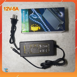 Nguồn Adaptor 12v - 5A dùng cho đèn LED, camera
