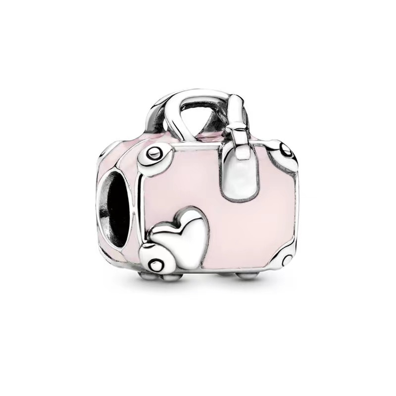 Hạt Charm Mạ Bạc S925 Tự Làm Trang Sức Thời Trang Cho Nữ