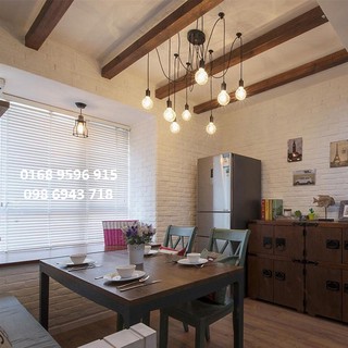 Đèn thả trần 8 đui đẹp giá tốt