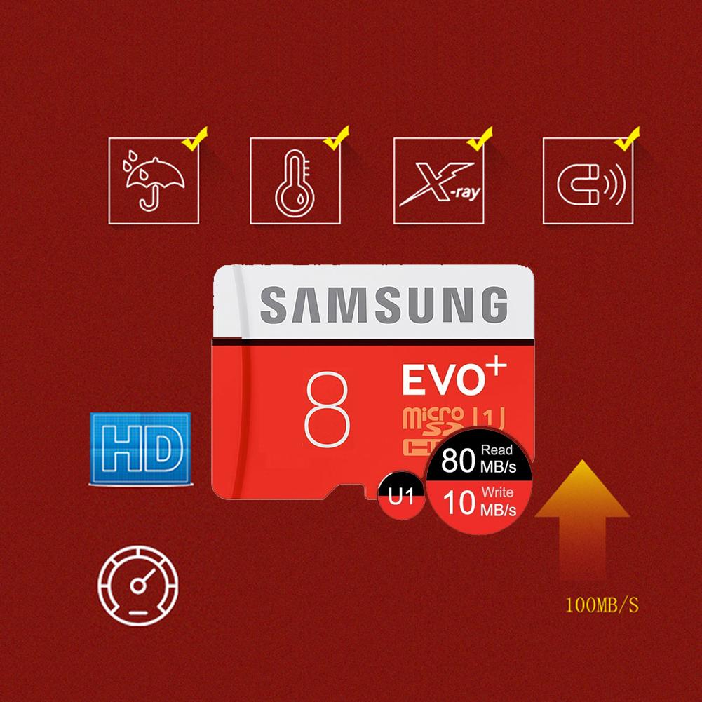 SAMSUNG EVO PLUS 32 64 128 THẺ NHỚ Micro SD UHS-1 SDXC C10 100Mb / s