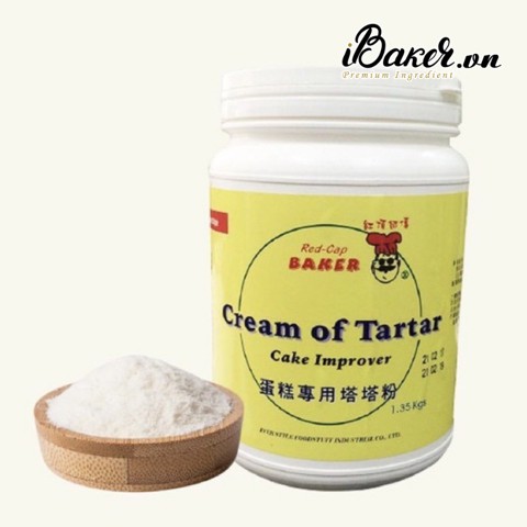 [1.35kg] Bột cream of tartar/ Bột làm bông lòng trắng trứng