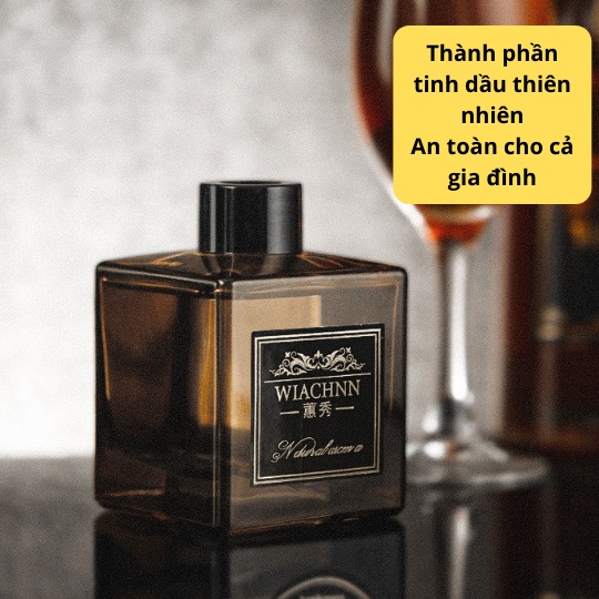 Tinh Dầu Thơm Phòng Lọ Khuếch Tán Nước Hoa WIACHNN 50ML Thơm Để Phòng Ngủ Sang Trọng KT32