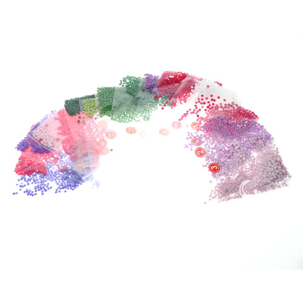 Bộ tự làm tranh đính đá 5D họa tiết hình lọ hoa độc đáo DIY treo trang trí | BigBuy360 - bigbuy360.vn