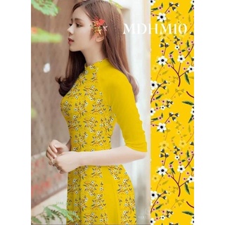 [ÁO DÀI LAN CHINH] ÁO DÀI MAY SẴN ĐỦ SIZE [MẪU HOT 2021]