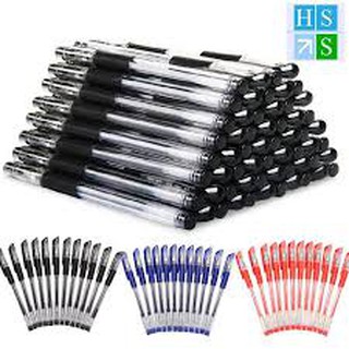 Bút Bi Nước Mực Xanh, Đỏ, Đen