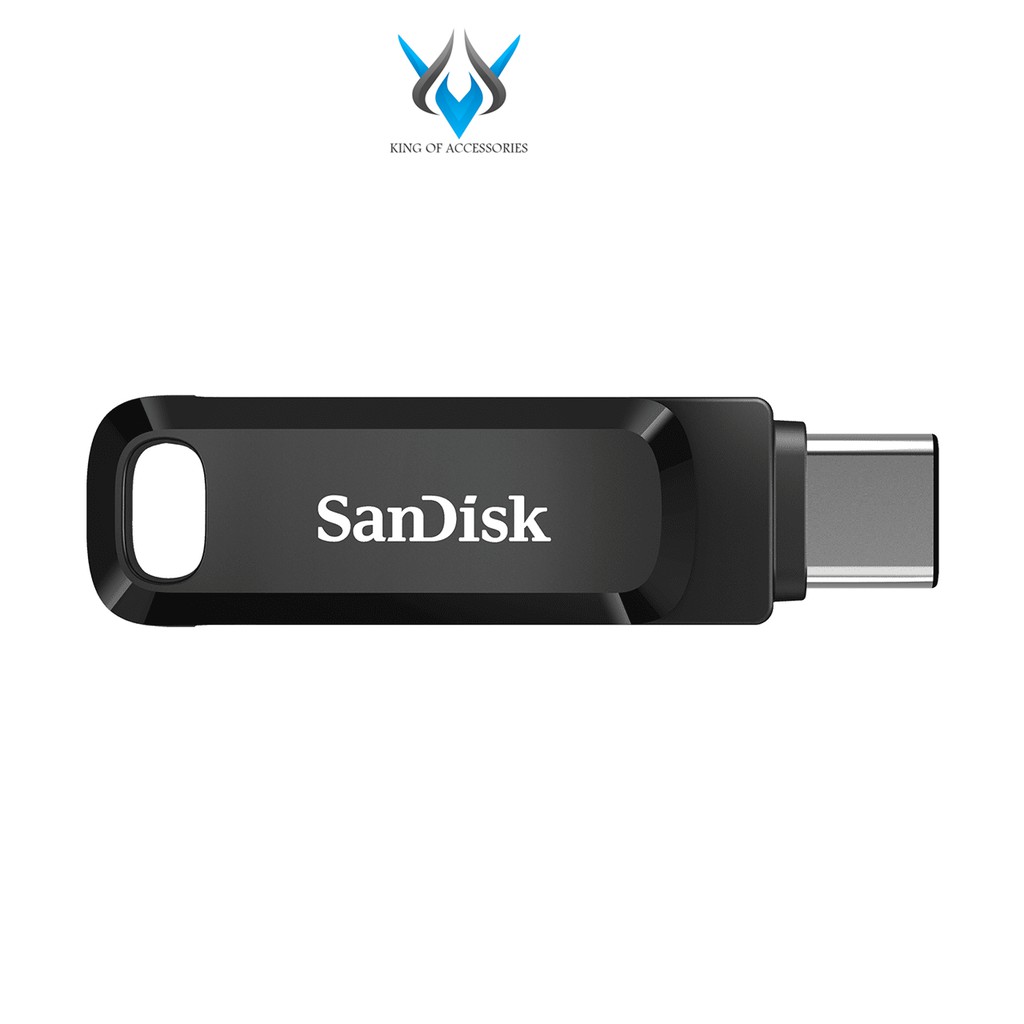 USB OTG Sandisk Ultra Dual Drive Go USB Type-C 3.1 128GB 150MB/s (Đen)