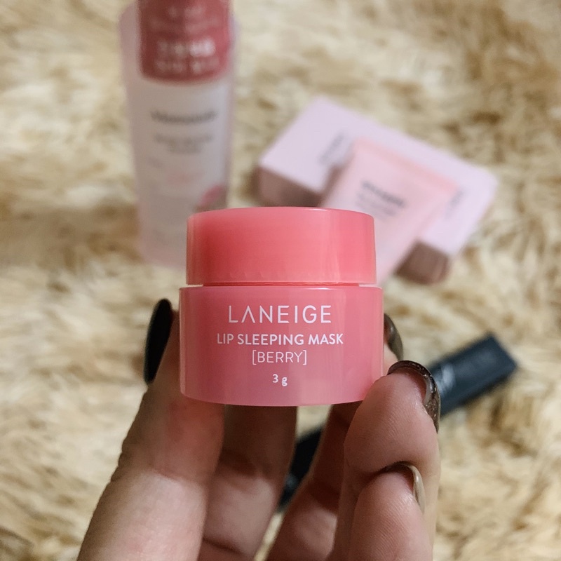 Mặt nạ ngủ môi Laneige vi Cherry thơm mê ly 🍒